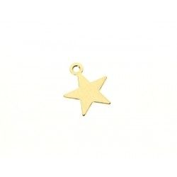 Star Charm 8x9.5mm GOLD FILLED 14cts x1