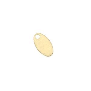 Sequin Navette 5.4x9.7mm Gold FIlled 14cts x1