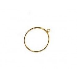 Stacking ring with open jum ring Size 5 Gold Filled 14 kts x 1
