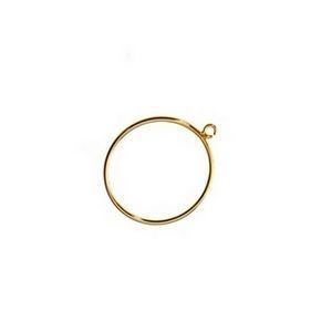 Support de bague avec anneau ouvert Taille 5 Gold Filled 14 cts x 1