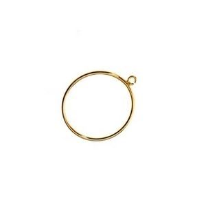 Support de bague avec anneau ouvert Taille 6 Gold Filled 14 cts x 1