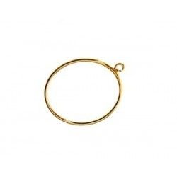 Stacking ring with open jum ring Size 8 Gold Filled 14 kts x 1
