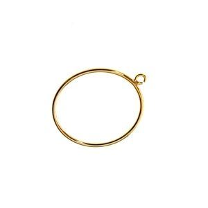 Support de bague avec anneau ouvert Taille 8 Gold Filled 14 cts x 1
