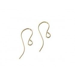 Earrings S 19x6.6mm Gold Filled 14 kts x 2