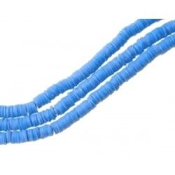 Heishi Beads 6x1mm PERVENCHE   x1 wire of 40cm