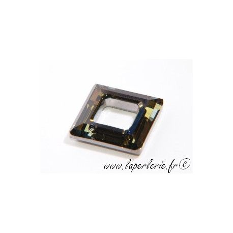 Carré évidé 4439 20mm CRYSTAL TABAC  - 1