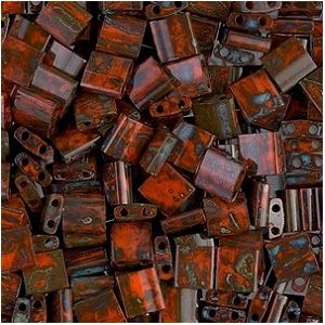 Tila 4520 Opaque Orange Picasso x 10g