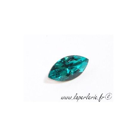 Navette baroque (plus taillée) 4231 10X5mm BLUE ZIRCON  - 1