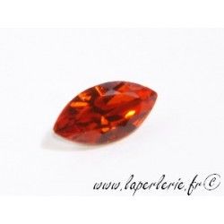 Baroque navette cabochon 4231 10X5mm INDIAN RED