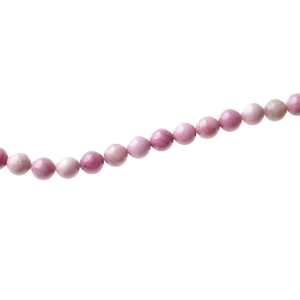Ronde 4mm RHODONITE x1 fil de 40cm