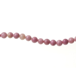 Ronde 6mm RHODONITE x1 fil de 40cm