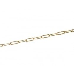 Rectangular Link Chain 3.10 x 8.7mm GOLD FILLED 14cts x 10cm