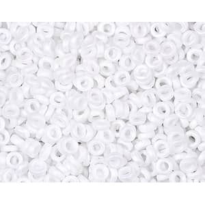 Spacer Miyuki 3mm 402FR Unicorn Matte White AB, les 5g.