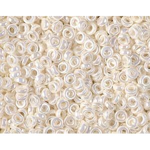 Spacer Miyuki 3mm 592 Antique Ivory Pearl Ceylon, les 5g.