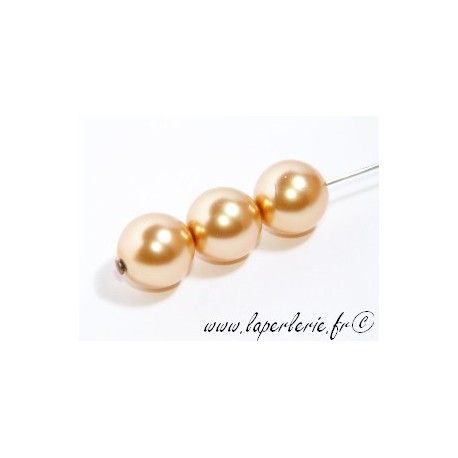 Ronde nacrée 10mm LIGHT COLORADO TOPAZ x10  - 1