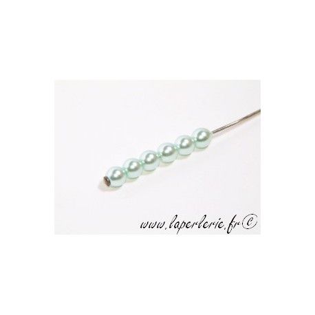 Ronde nacrée 4mm LIGHT AZORE x30  - 1