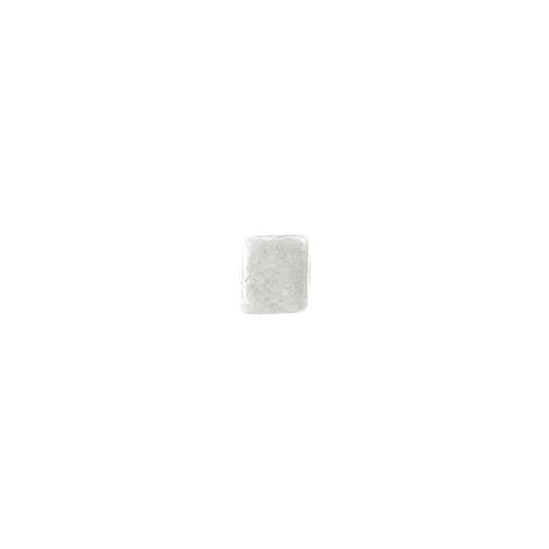 Perle cube en céramique mat 5mm x10 | 7 coloris disponibles  - 2