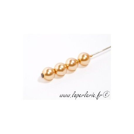 Ronde nacrée 6mm LIGHT COLORADO TOPAZ x20  - 1