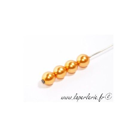 Ronde nacrée 6mm TOPAZ x20  - 1