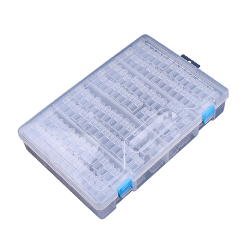 Boîte de rangement 50x27x12mm 112 cases  - 1