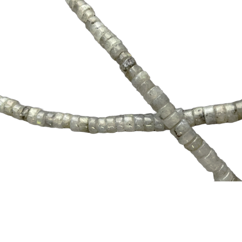 Rondelle heishi 6mm Labradorite fil de 40cm x1  - 1