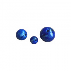 Perle ronde lapis lazuli |...