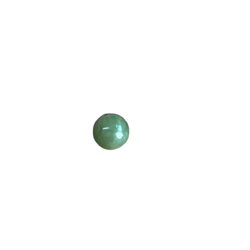 Perle ronde de new jade | 3 tailles disponibles x1  - 2