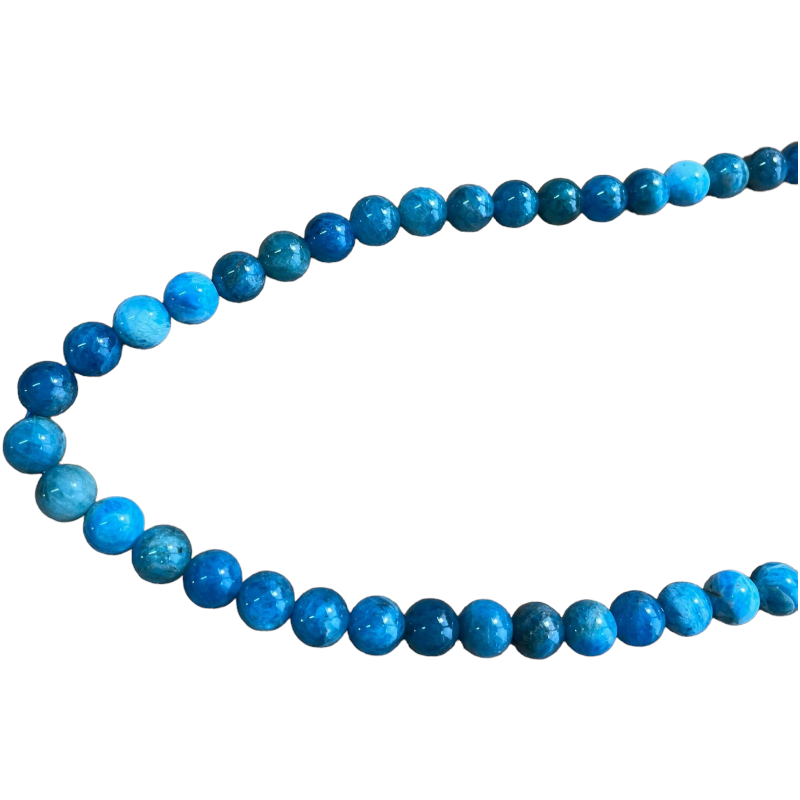 Ronde apatite fil de 40cm | 3 tailles disponibles x1  - 2