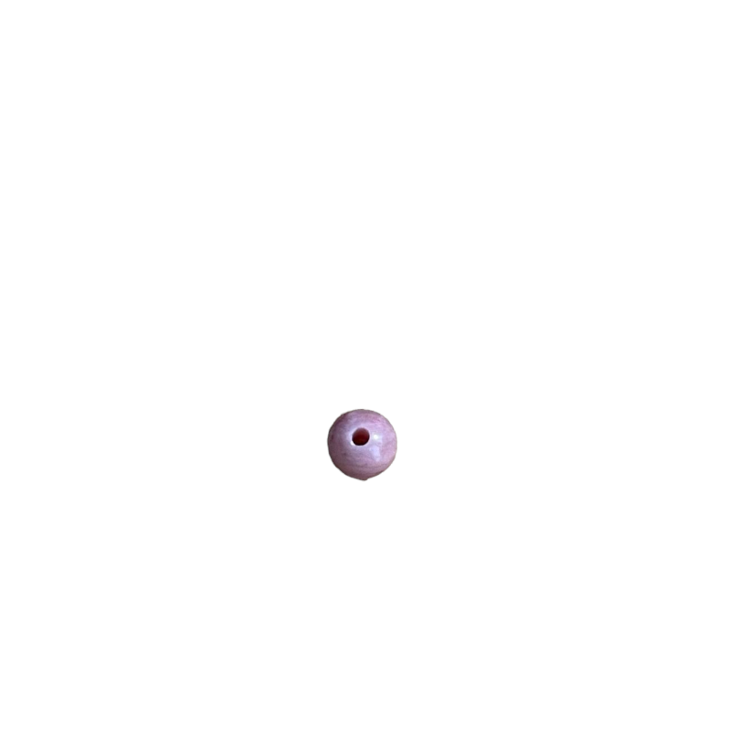 Perle ronde rhodonite rose | 3 tailles disponibles x1  - 2