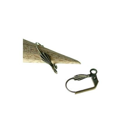 Dormeuse coquille LAITON x2  - 1