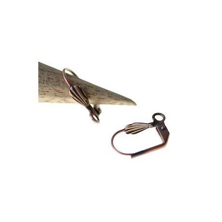 Dormeuse coquille CUIVRE x2  - 1