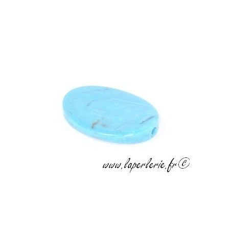 Ovale 45X33mm TURQUOISE