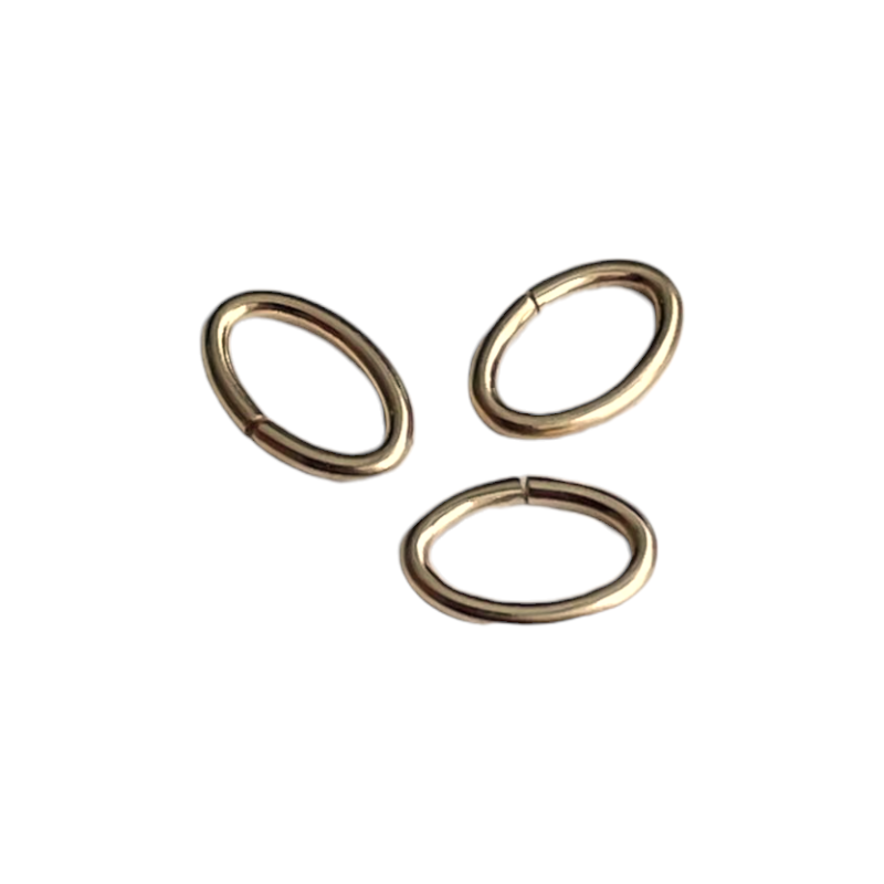 Anneau de jonction ovales Gold Filled 5x7.6mm x1