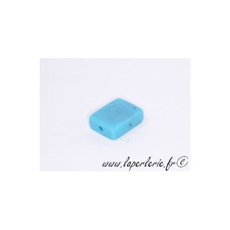 Rectangle 20X15mm TURQUOISE  - 1