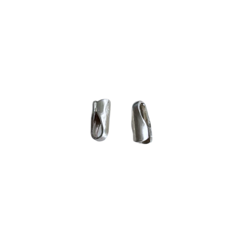 Embout pour cordon 1mm Argent 925 x2