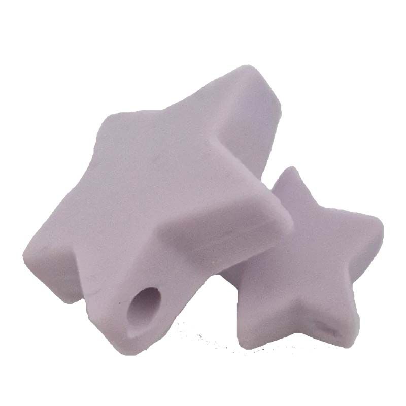 ETOILE SILICONE VIOLINE (2 TAILLES DISPONIBLES) X1