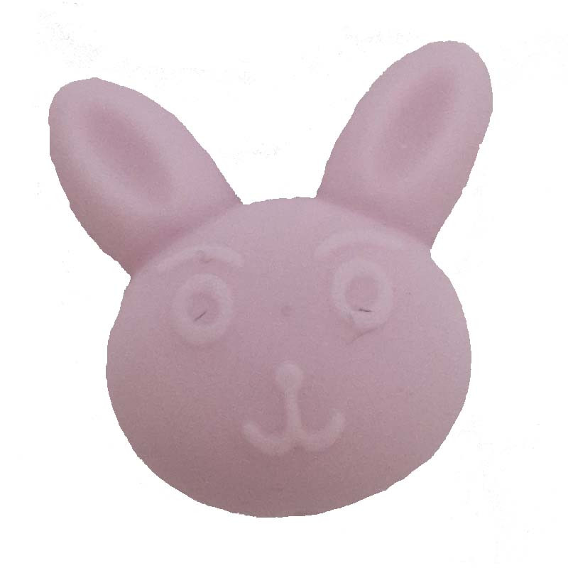 Perle en silicone tête de lapin 26x24mm x1 | 5 couleurs disponibles