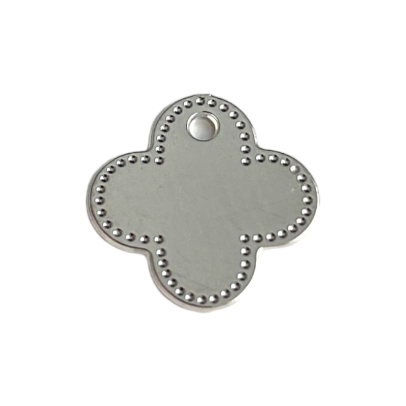 Pendentif croix romane en argent 925 10 microns 10x10mm x1