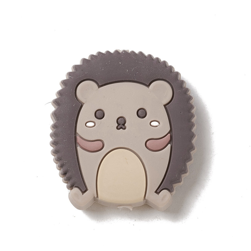 Perle hérisson en silicone 32x28 X1