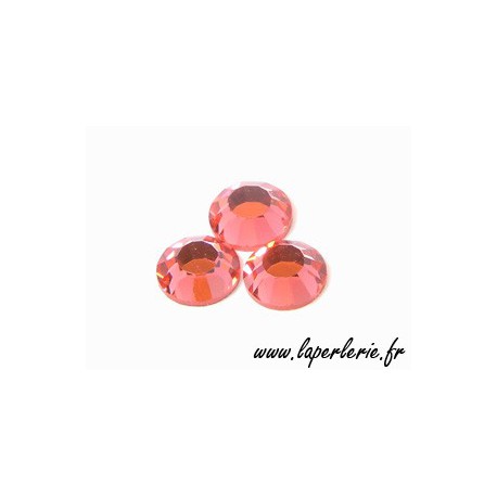 Strass à coller 4 mm PADPARADSCHA x30  - 1