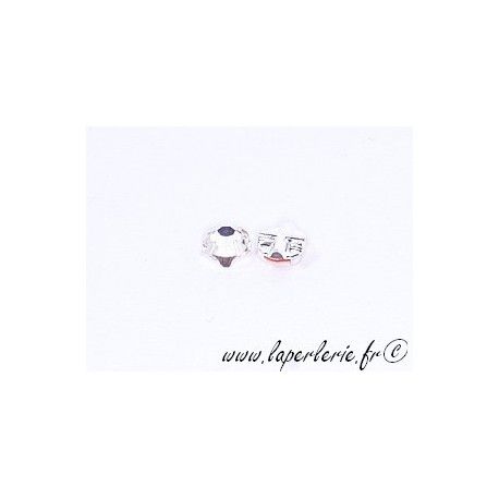 Strass à coudre 4mm CRYSTAL x10  - 1