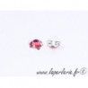 Strass à coudre 4mm PADPARADSCHA x10