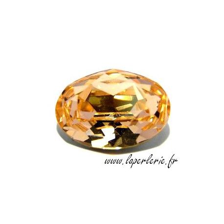 Cabochon ovale 4120 18X13mm LIGHT PEACH  - 1