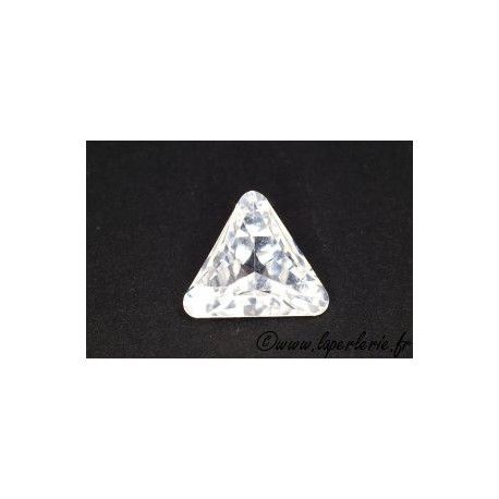 Cabochon triangle 4722 11X10mm CRYSTAL  - 1