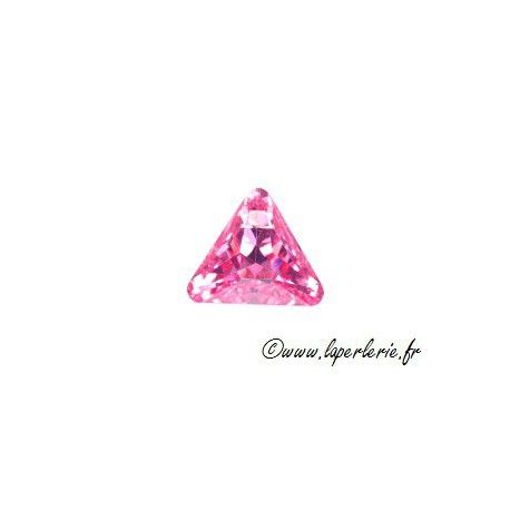 Cabochon triangle 4722 11X10mm ROSE  - 1