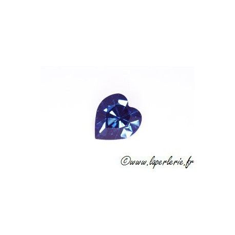 Cabochon coeur 4800 11X10mm MONTANA  - 1