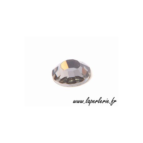 Strass à coller 6 mm BLACK DIAMOND x8  - 1