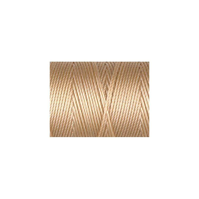 Fil C-LON bead cord ép.0.5mm 84m WHEAT x1