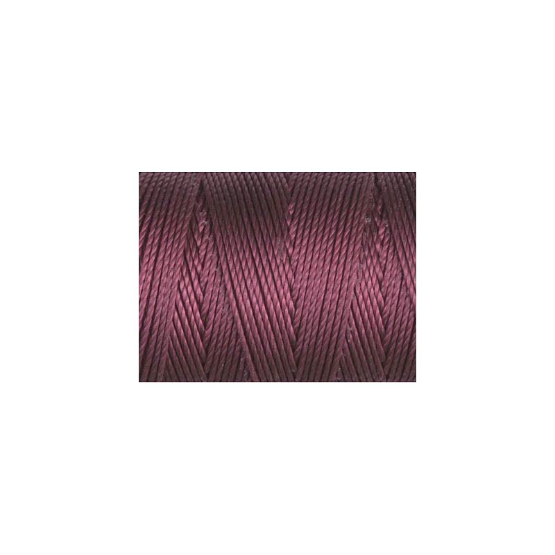 Fil C-LON bead cord ép.0.5mm 84m WINE x1