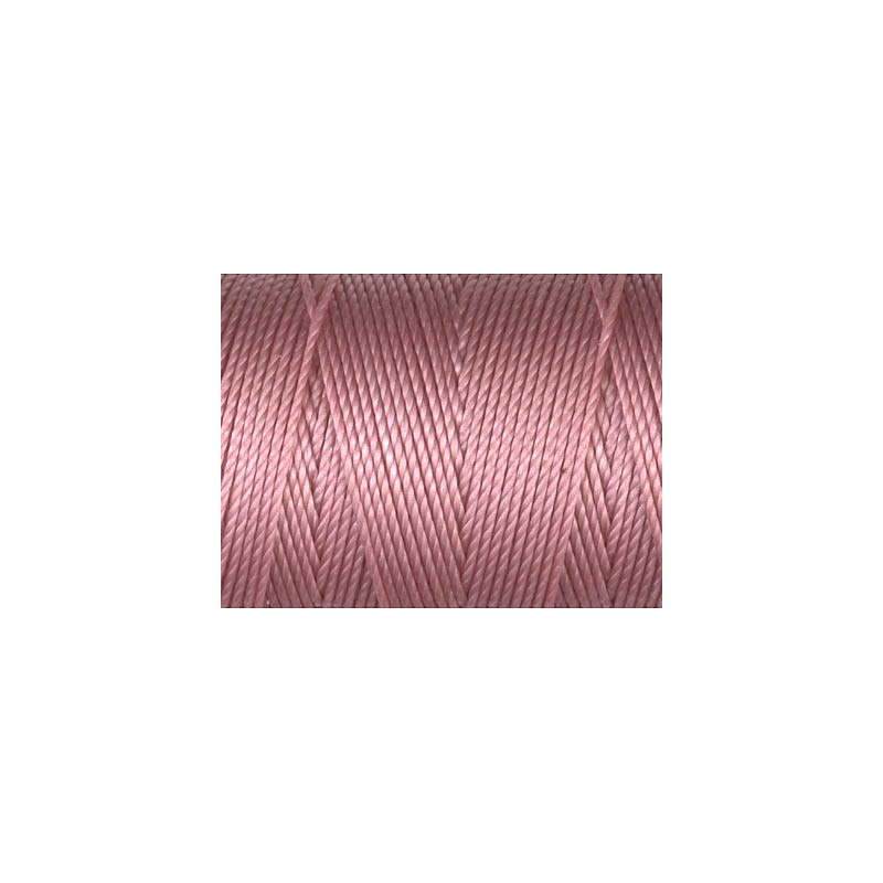 Fil C-LON bead cord ép.0.5mm 84m ROSE x1